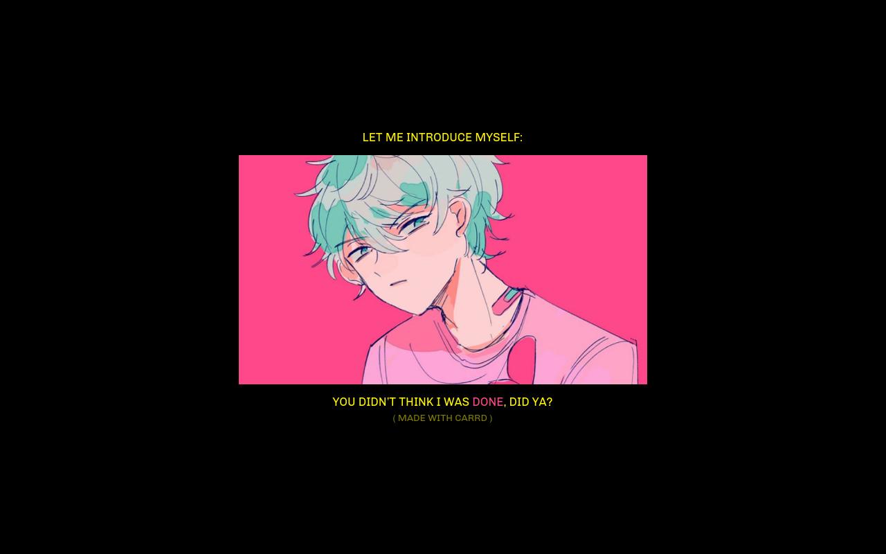 Carrd profile picture for @copy